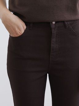 Crop Flare Kad?n Jean Pantolon