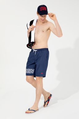 U. S. Polo Assn Мужские темно-синие шорты для плавания