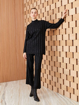 Beli Lastikli Geni? Pa?a Kad?n Triko Pantolon