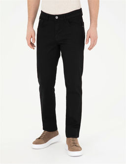 Siyah Straight Fit Jean Pantolon - Pierre cardin фото 2