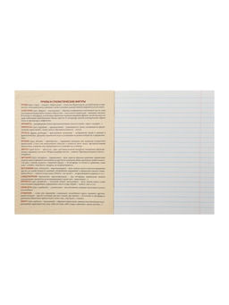 Тетрадь предметная Неон. Литература, 48 листов в линейку, со справочными материалами, блок офсет, обложка мелованный картон, УФ-лак - Calligrata фото 7