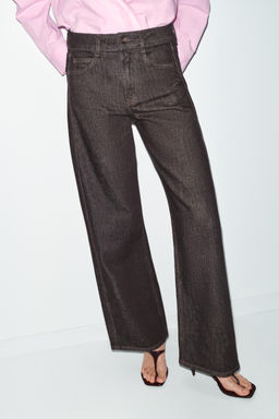 JEANS Z1975 LOOSE STRAIGHT MID-WAIST - Zara фото 22