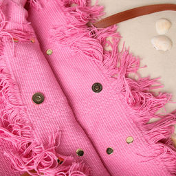 Сумка 36x50x14 / BLY-103 /уп 50/ розовая - ГалеонТрейд фото 4