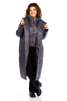 Пальто Diamant 2131 графит фото 14