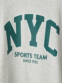 NYC Bask?l? Oversize Kad?n Sweatshirt - Waikiki фото 2
