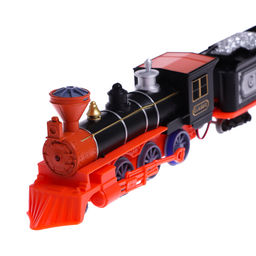 Железная дорога Паровоз, со светозвуковыми эффектами, протяжённость пути 3,25 м, МИКС - Автоград фото 6