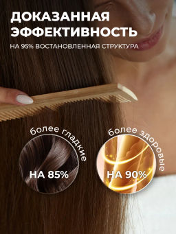 Филлер для волос молекулярный восстанавливающий PEPTIDE FORCE, 100 мл Concept  фото 5