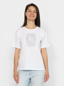 CRB wear/CSSW 60262-20 Футболка женская,белый/Ex.Cherubino фото 2