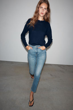 JEANS Z1975 MOM FIT TIRO ALTO / ?ndigo