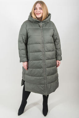 Пальто Luxury Moda 1169 зеленый