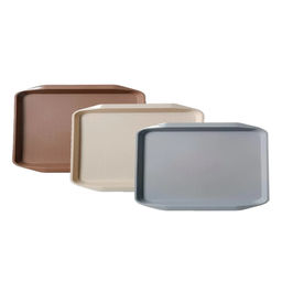 Поднос пласт. "Гурман" 432*303*32 мм, цвета в ассорт. ЕлПласт