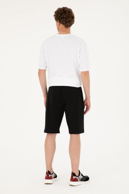 U. S. Polo Assn / Мужские черные трикотажные шорты - U.s. polo assn фото 4