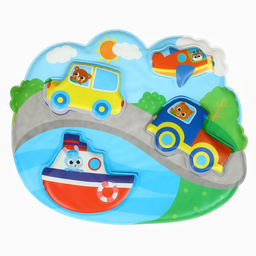 Игрушки резиновые для купания «Машинки», пазл, развивающие игрушки, Крошка Я