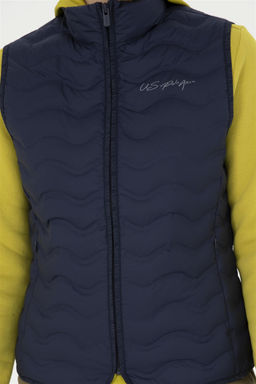 Женский темно-синий жилет Неожиданная скидка в корзине - U.s. polo assn фото 6