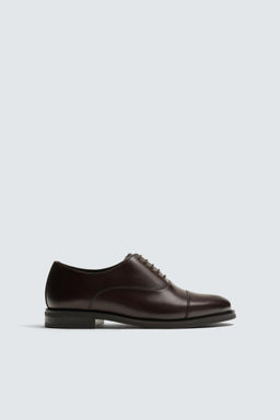 ZAPATO PIEL VESTIR / Marr?n - Zara фото 4