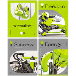 Тетрадь 48л. BG "Моя энергия" клетка (Т5ск48 11021)