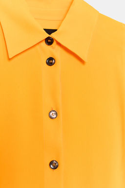 CAMISA FLUIDA ZW COLLECTION / Mandarina - Zara фото 10