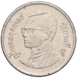 Монета 1 бат 2004 года (BE2547) Таиланд