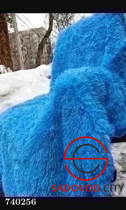 Плед пушистый на кровать