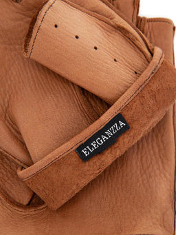 Перчатки мужские б/п OS898 camel - Eleganzza фото 4