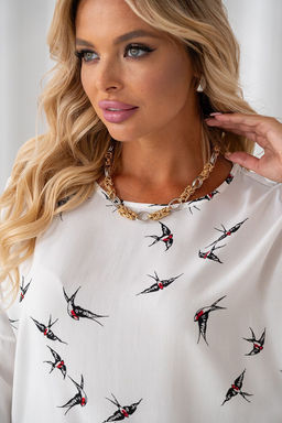 Блузка ТБ-300 ласточки - Angelika фото 3