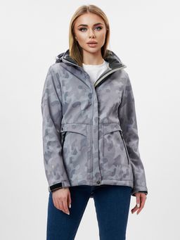 Ветровка MTFORCE женская softshell серого цвета 22005Sr  фото 2