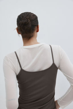 Top de tirantes en microfibra - H&m фото 7