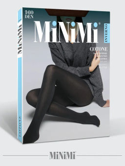 Теплые колготки MINIMI Cotone 160