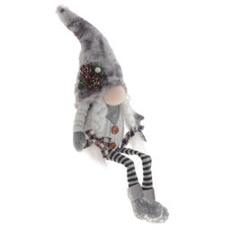 Игрушка набивная "Гном", L12 W7 H43/17 см, 2в.