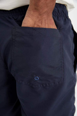 Шорты для плавания выше колена стандартного кроя на сетчатой подкладке - Defacto фото 7