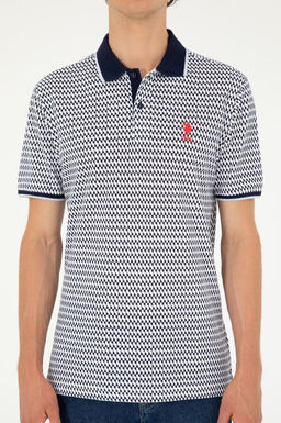 Футболка U.S. Polo Assn темно-синяя хлопок  фото 13
