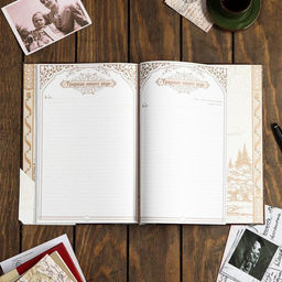 Родословная книга Семейная летопись, 100 страниц, 22 х 31 см - Семейные традиции фото 9