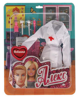 Карапуз. Аксессуары для кукол. Набор "Доктор" для Алекса с акссесуар., блистер, арт.ACJ03-S-BB
