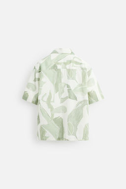 ABSTRACT PRINT SHIRT - Zara фото 8