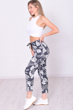 Брюки женские 8-031м1 (графит) Монстера