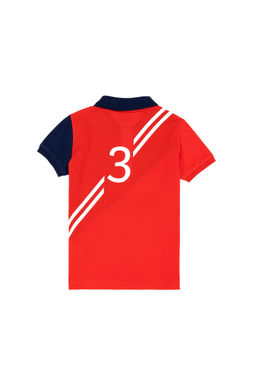U. S. Polo Assn Красная футболка-поло для мальчика - U.s. polo assn фото 5
