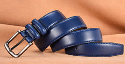 Ремень BL-L-601-Blue-105 - Ferro фото 2
