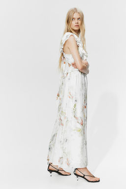 Vestido midi de volantes - H&m фото 4