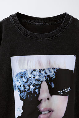 LADY GAGA  PRINTED T-SHIRT - Zara фото 7