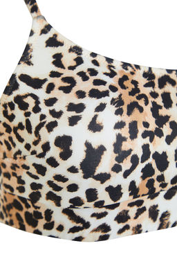 TRENDYOLMILLA Leopar Desenli Bralet Bikini Ustu TBESS24BU00125  фото 6