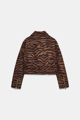 ANIMAL PRINT JACKET - Zara фото 4