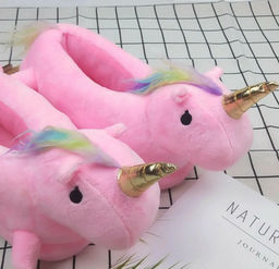 Тапочки домашние Единорожки (детские)