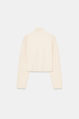 SUDADERA POLO INTERLOCK / Mantequilla - Zara фото 4