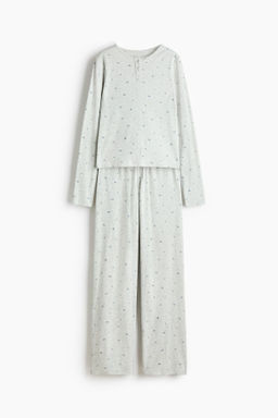 Pijama en punto pointelle