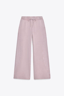 WASHED EFFECT TROUSERS - Zara фото 22