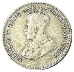 10 центов 1927 года Стрейтс Сетлментс