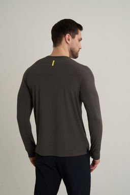 Лонгслив Коричневый ANTA RUNNING LS Tee  фото 3