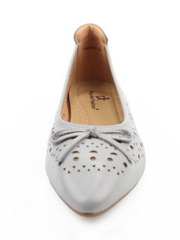 06-7388-66V GRAY Туфли летние женские "Лодочки" (натуральная кожа)