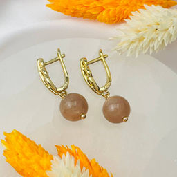 Серьги из Лунного камня - Радуга самоцветов фото 2