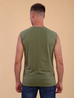 М360 Майка мужская (оливковый)